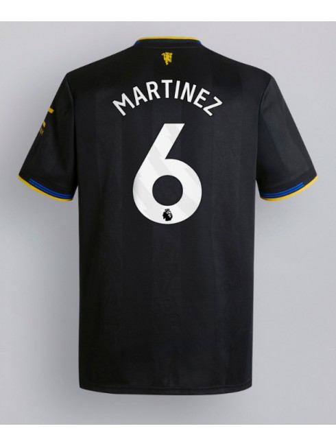 Manchester United Lisandro Martinez #6 Replika Tredje Kläder 2025-26 Kortärmad Manchester United Lisandro Martinez #6 Replika Tredje Kläder 2025-26 Kortärmad